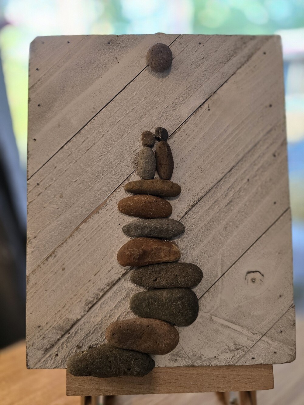 Pebble Wall Art 8x10